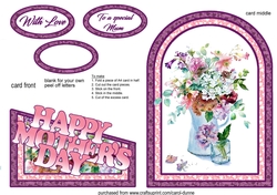 Cutaway Vase of flowers MD