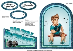 Cutaway Gym Guy