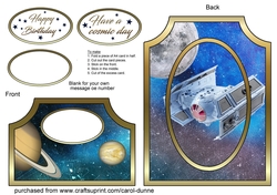 Cutaway Space station
