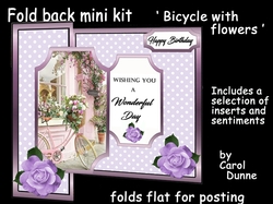 FB Bicycle with flowers