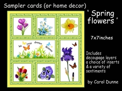 Sampler Spring flowers