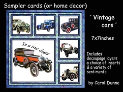 Sampler Vintage cars
