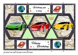 Tri fold Fast cars
