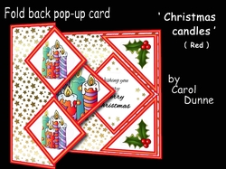 FBP Christmas candles (Red)