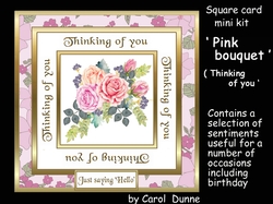 SC Pink bouquet (Thinking of you)