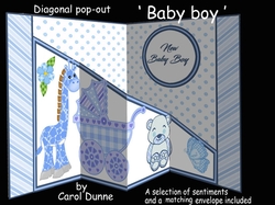 Diagonal pop-out Baby boy