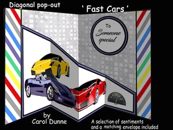 Diagonal pop-out Fast cars