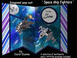 Diagonal pop-out Spaceships