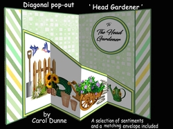 Diagonal pop-out Head gardener