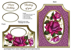 Cutaway Twilight roses
