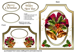 Cutaway Christmas bells