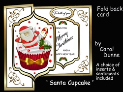 FB Santa cupcake