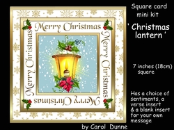 SC Christmas lantern