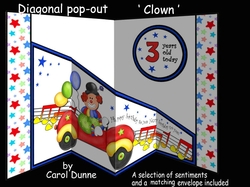 Diagonal pop-out Clown
