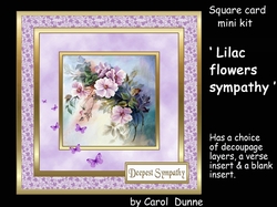 SC Lilac flowers (Sympathy)