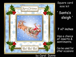 SC Santas sleigh