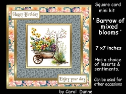 SC Barrow of mixed blooms