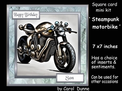 SC Steampunk motorbike