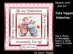 SC Cute hippos Valentine