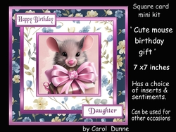 SC Cute mouse birthday gift