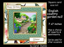 SC English country garden no3