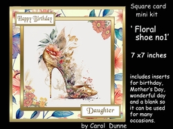 SC Floral shoe no1