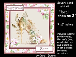 SC Floral shoe no2