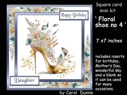 SC Floral shoe no4