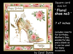 SC Floral shoe no3