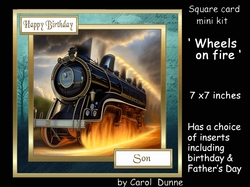 SC Wheels on fire