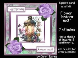 SC Floral lantern no3