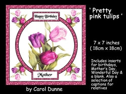 Pretty pink tulips