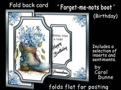 FB Forget-me-nots boot
