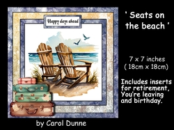 Seats on the beach