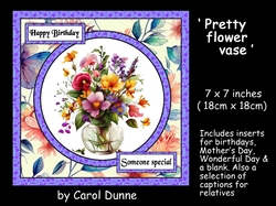 SC Pretty flower vase