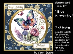 SC Blue butterfly