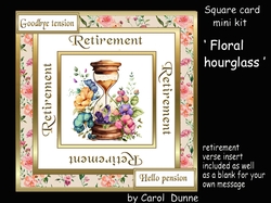 SC Floral hourglass