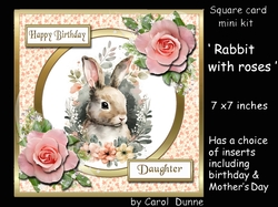 SC Rabbit with roses