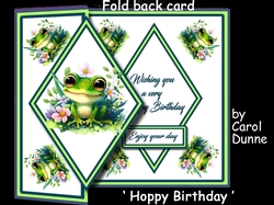 DFB Hoppy Birthday frog
