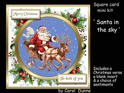 SC Santa in the sky