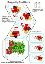 Christmas Pyramid Box