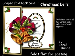 FB Shaped Christmas bells