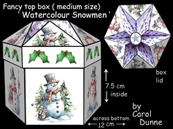FTBM Watercolour Snowmen