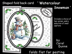 FB Watercolour snowman