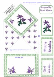 Iris Diamond Top