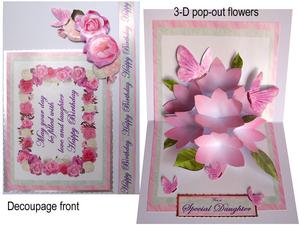 Pink Pop-up Flowers Kit