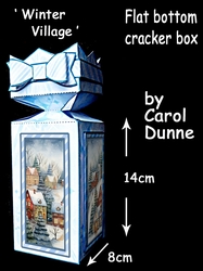 Cracker box Winter Village