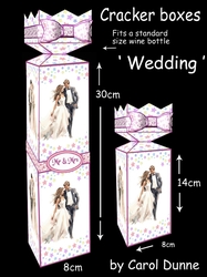Cracker bottle boxes Wedding