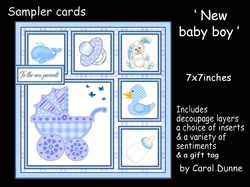 Sampler New baby boy
