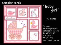 Sampler New baby girl
